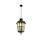 Traditional European Die-cast Aluminum Outdoor Waterproof 1-light Pendant Light for Outdoor BulbSquare