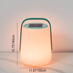 Modern Minimalist Solar Waterproof Leather PE Cylinder Striped Lantern Portable LED Landscape Lighting Outdoor Light For Outdoor Patio Lumendat