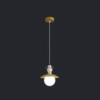 Lumendat Nordic Cartoon Resin Rocket Snowman 1-Light Kids Pendant Light Lumendat