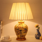 Modern Creative Warm Ceramic Cylindrical 1-Light Table Lamp Lumendat