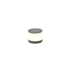 Modern Minimalist Solar Outdoor Round Column Post Head LED Waterproof Landscape Light for Garden Lumendat
