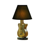 Lumendat Cartoon Creative Fabric Shade Guitar 1-Light Table Lamp Lumendat