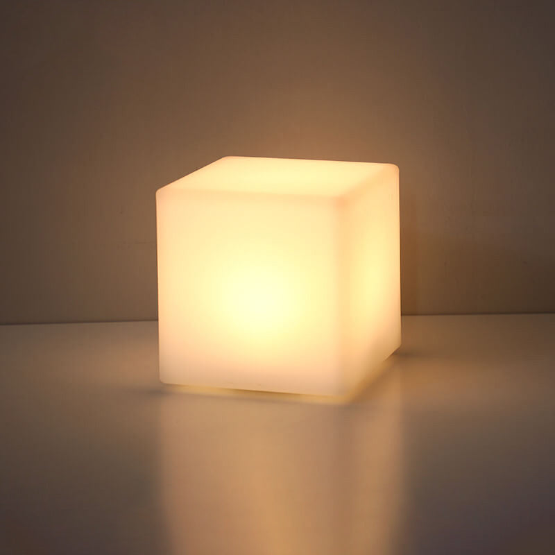 Creative Geometry PE Battery Remote Night Light Decorative Table Lamp Lumendat