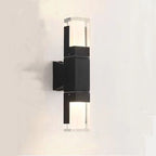 Outdoor Modern Waterproof Rectangular Column LED Wall Sconce Lamp Lumendat