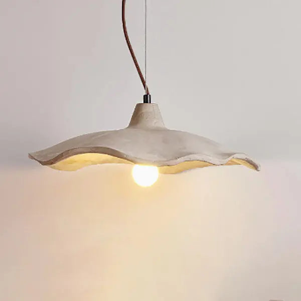 Japanese Vintage Cement Flower Lampshade Island Light Chandelier – 1/2/3 Light Lumendat
