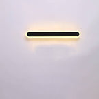 Modern Minimalist Long Bar Iron Acrylic LED Wall Sconce Lamp