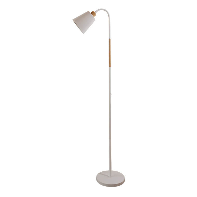Modern Minimalist Iron 1-Light Standing Floor Lamp Lumendat