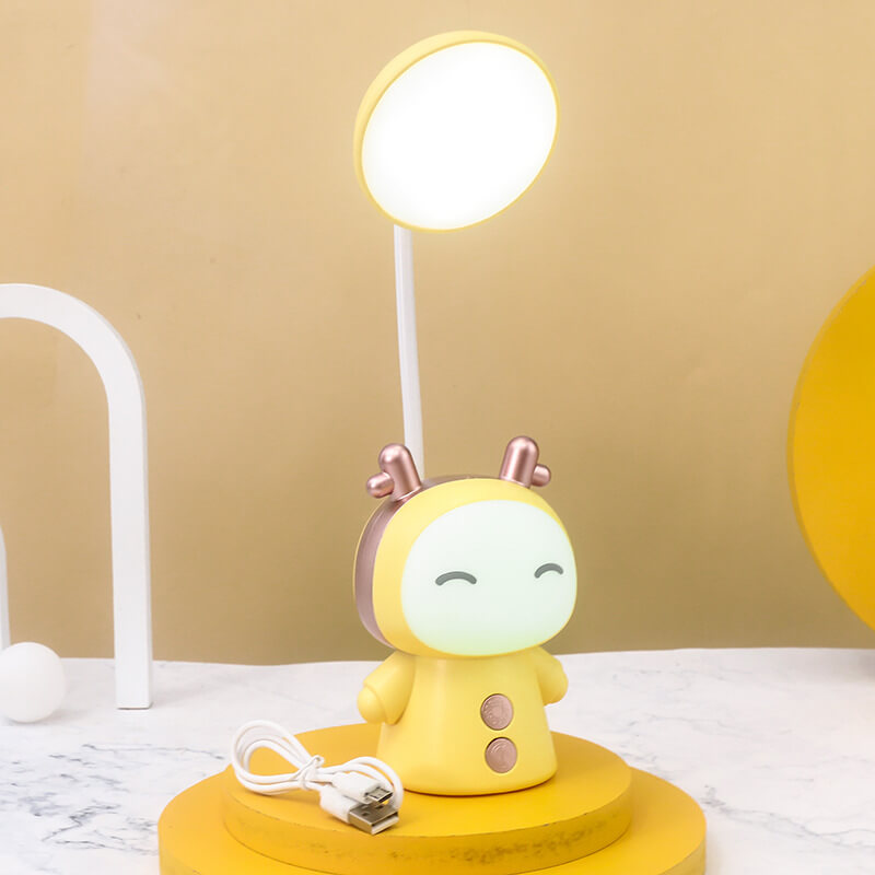 Lumendat Cartoon Doll ABS Colorful Eye Care LED Kids Desk Lamp Lumendat