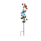 Solar Iron Hummingbird Butterfly Dragonfly Garden Lawn Landscape Light Lumendat