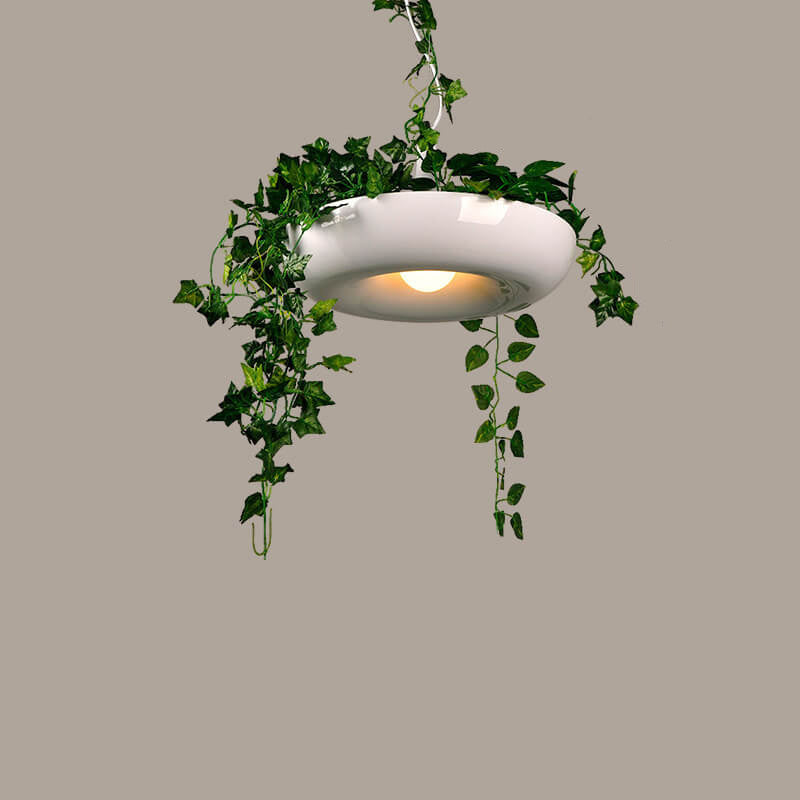 Modern Art Deco Sky Garden Round Shade 1-light Pendant Light for Dining Room