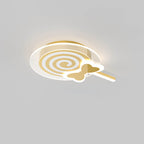 Lumendat Creative Childlike Cartoon Lollipop Design LED Flush Mount Light Lumendat