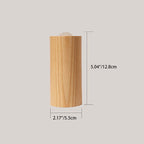 Modern Simple Wooden Cylindrical USB LED Table Lamp Lumendat