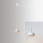 Nordic Minimalist Dome Aluminum LED Retractable Pendant Light Lumendat