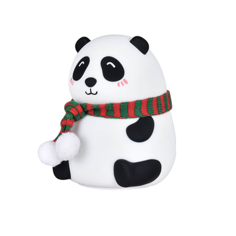 Lumendat Childlike Cartoon Mini Panda Silicone LED Night Light Table Lamp Lumendat