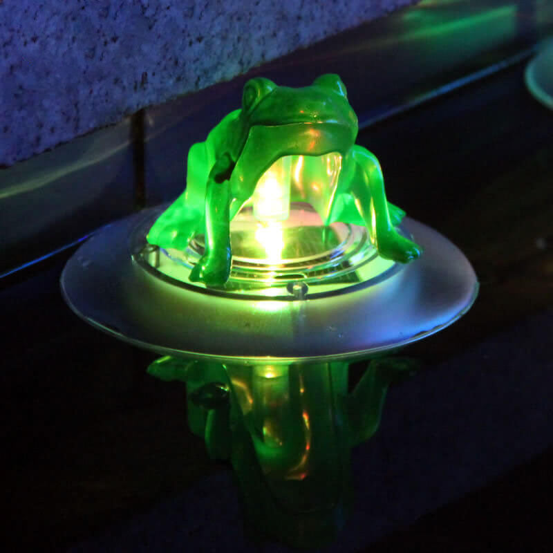 Solar Outdoor Water Floating Lights Colorful Gradient LED Garden Decorative Pool Lights Lumendat