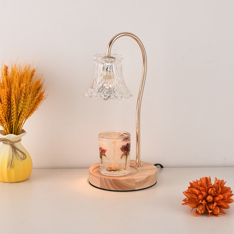Nordic Classical Bellflower 1-Light Melting Wax Table Lamp Lumendat
