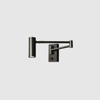 Nordic Luxury Copper Rotatable Eye Protection Reading LED Wall Sconce Lamp