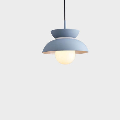 Nordic Minimalist Color Solid Aluminum 1-light Pendant Light