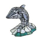Tiffany Creative Animal Stained Glass 1-Light Decorative Table Lamp Lumendat