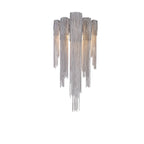 Lumendat Postmodern Luxury Aluminum Chain Tassel 2-Light Wall Sconce Lumendat