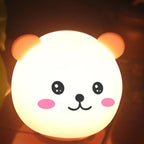 Lumendat Cartoon Animal Colorful Silicone LED Night Light Table Lamp Lumendat
