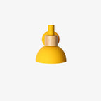 Modern Classic Macaron Solid Color Wood Iron 1-Light Wall Sconce Lamp Lumendat