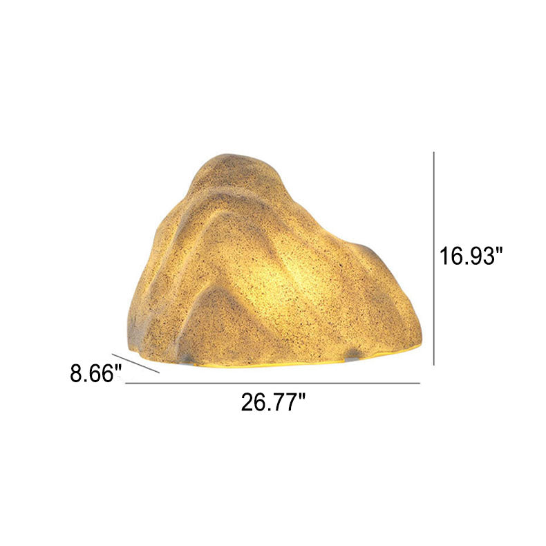 Modern Stone Rockery Outdoor Waterproof LED Garden Landscape Light Lumendat