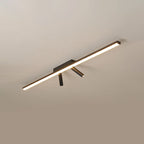 Nordic Minimalist Acrylic Long Strip Track Spotlight LED Flush Mount Ceiling Light Lumendat