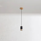 Nordic Minimalist Column Iron Mini 1-light Pendant Light Lumendat