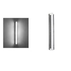 Modern Long Acrylic Solar LED Waterproof Outdoor Garden Wall Light Lumendat