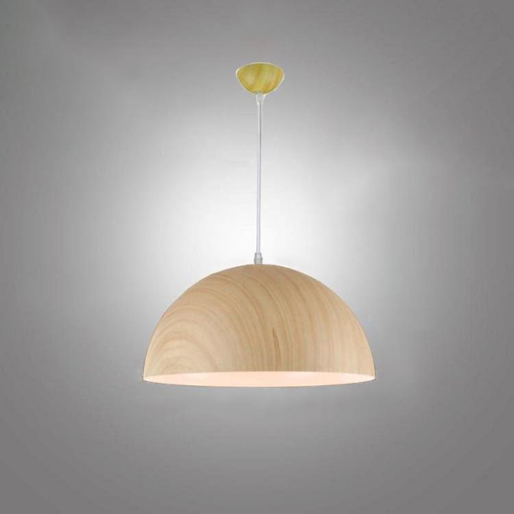 Nordic Minimalist Marbled Semicircle 1-light Pendant Light BulbSquare