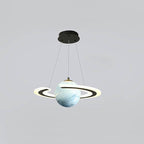Lumendat Modern Creative Space Planet Circle Kids LED Chandelier Lumendat