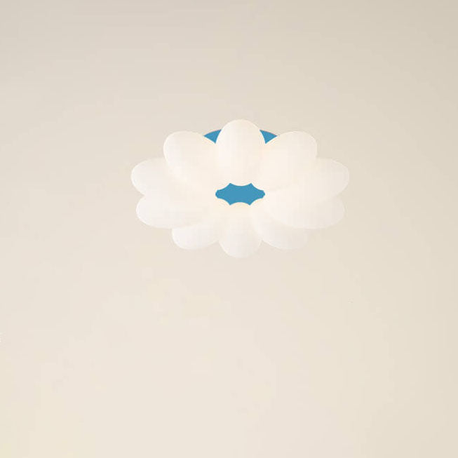 Lumendat Modern Minimalist PVC Floral Shape LED Kids Flush Mount Ceiling Light Lumendat