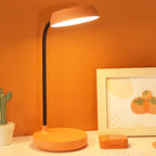 Nordic Minimalist Round Plate LED Touch Eye Protection USB Desk Lamp Lumendat