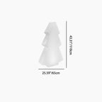Modern Art Deco Waterproof Solar Rechargeable PE Christmas Tree LED RGB Landscape Lighting Outdoor Light For Garden Lumendat