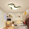 Lumendat Modern Childlike Dinosaurs Cartoon Iron Acrylic LED Flush Mount Ceiling Light Lumendat