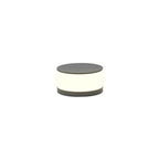 Modern Minimalist Solar Outdoor Round Column Post Head LED Waterproof Landscape Light for Garden Lumendat