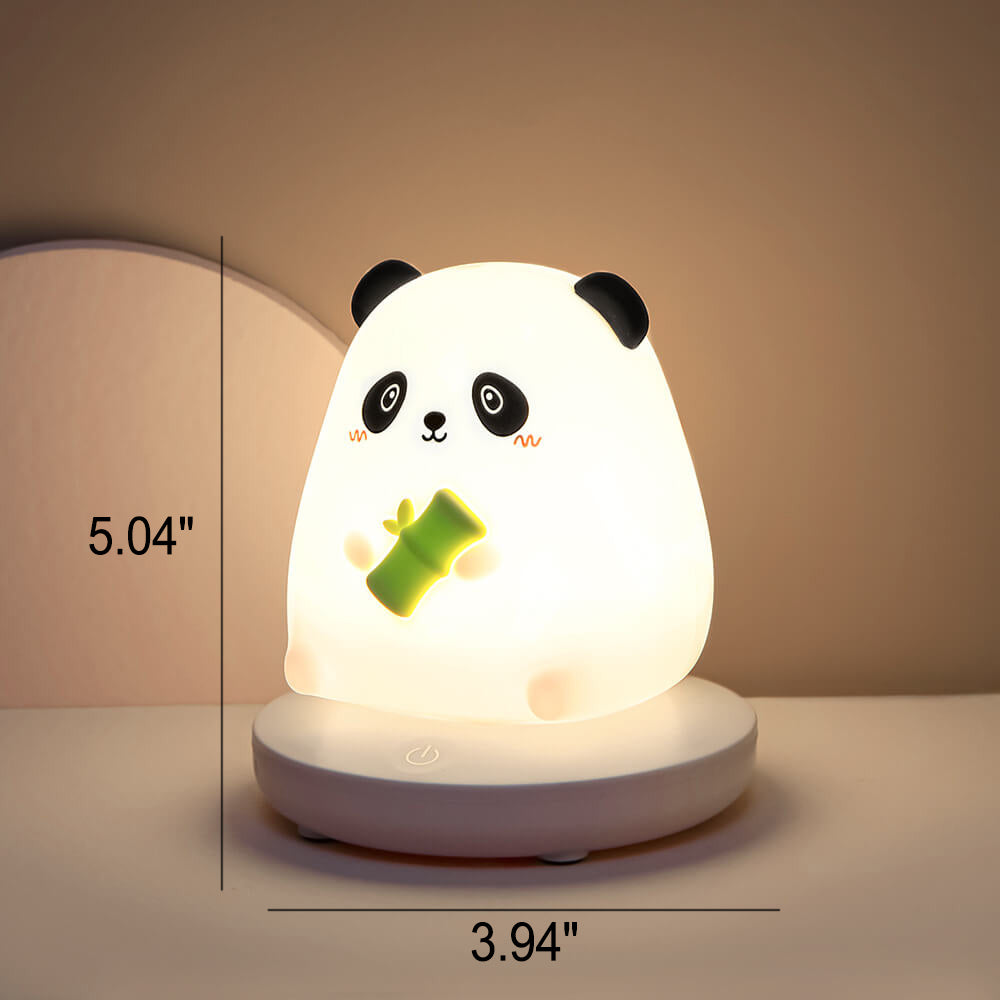 Creative Silicone Animal USB Rechargeable Night Light Decorative Table Lamp Lumendat