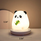 Creative Silicone Animal USB Rechargeable Night Light Decorative Table Lamp Lumendat