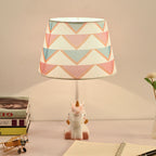 Lumendat Nordic Fun Cartoon Pattern Resin Fabric Children 1-Light Table Lamp Lumendat