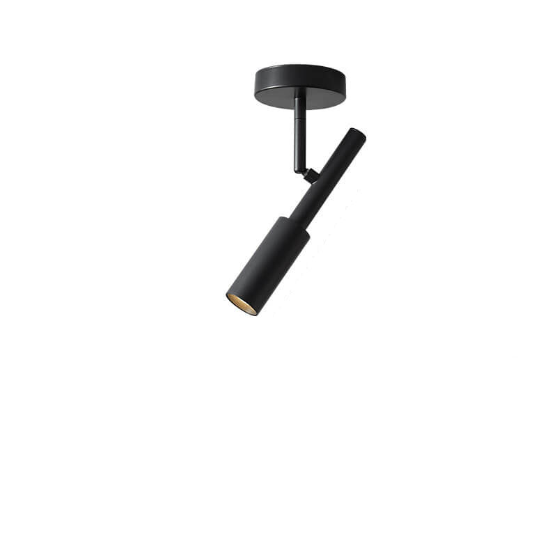 Minimalist Spotlight Rotatable LED Semi-Flush Mount Ceiling Light Lumendat