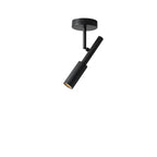 Minimalist Spotlight Rotatable LED Semi-Flush Mount Ceiling Light Lumendat
