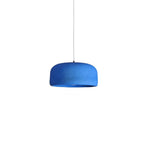 Japanese Minimalist Matte Texture Resin Dome 1-light Pendant Light BulbSquare
