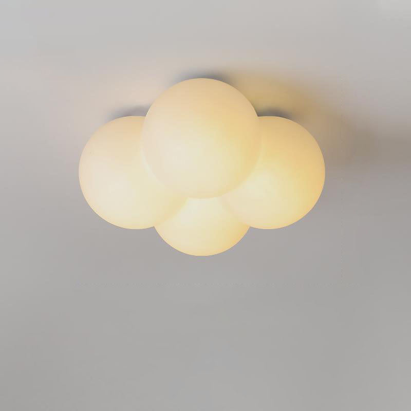 Lumendat Modern Minimalist Flower Bubble LED Kids Flush Mount Ceiling Light Lumendat