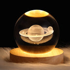 Contemporary Creative Star System Crystal Ball USB LED Night Light Table Lamp For Bedroom Lumendat