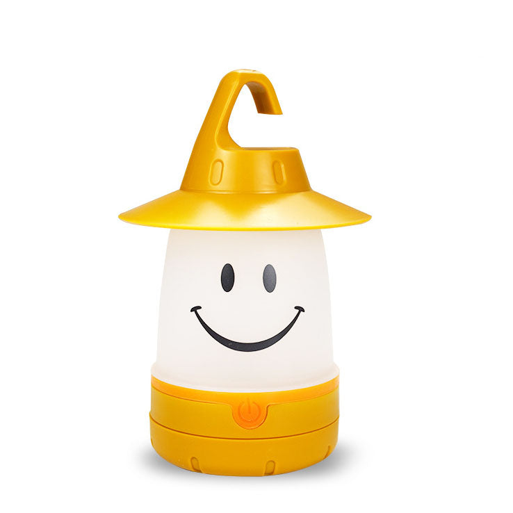 Creative Smiley Lantern Outdoor Camping LED Decorative Table Lamp Lumendat