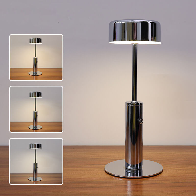 Creative Retro Cylindrical LED Charging Night Light Table Lamp Lumendat