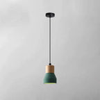 Nordic Cement Tapered 1-light Mini LED Pendant Light BulbSquare