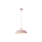 Modern Solid Color Macaron Acrylic Aluminum 1-light Pendant Light BulbSquare