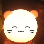 Lumendat Cartoon Animal Colorful Silicone LED Night Light Table Lamp Lumendat